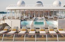 Viking Octantis cruise ship (Aquavit Terrace swimming pools)