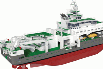 Kronprins Haakon icebreaker ship design