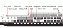 MS Viking Ra cruise ship deckplan layout