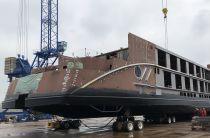 AmaMagna river cruise ship construction (Vahali Shipyards, Serbia)