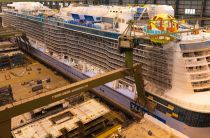 Spectrum Of The Seas cruise ship construction