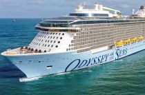 Royal Caribbean's Odyssey of the Seas cruise ship departs for sea trials