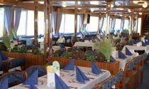 Flussschiff MS Stadt Linz cruise ship Eingang deck)