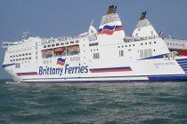 Mont St Michel ferry ship (BRITTANY FERRIES)