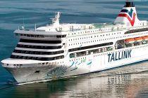 Tallink Victoria I cruiseferry serves as a hotel ship for ~700 Ukrainian refugees in Leith/Edinburgh (Scotland)