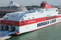 Mykonos Palace ferry ship (GRIMALDI LINES)