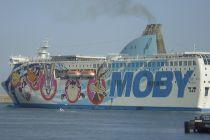 Moby Aki ferry ship