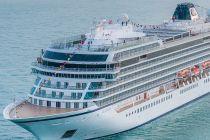 Viking Cruises names its newest ocean ship Viking Venus in the English Channel