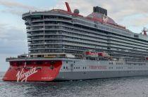 Virgin Voyages' ship Scarlet Lady leaves Portsmouth UK for New York