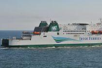 Irish Ferries' Isle of Innisfree ship adrift after an engine room fire accident in the middle of the English Channel