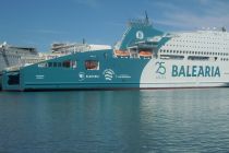 BALEARIA Rusadir ferry ship (Honfleur)