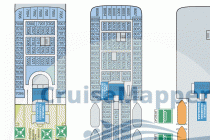 Cap Finistere ferry deck plans 7-8-9 (muster stations)