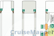 Barfleur ferry deck plans 5-6-7 (muster stations)