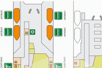 Armorique ferry deck plans 6-7 (muster stations)