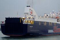 Etretat ferry ship (BRITTANY FERRIES)