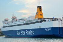 Blue Galaxy ferry ship