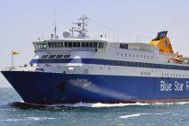 Blue Star Naxos ferry ship