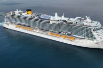 Costa Cruises' newest flagship Costa Toscana departs from Savona (Italy) on her maiden voyage