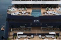 Ritz-Carlton Evrima yacht pool deck