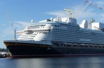 Disney Adventure meets fleetmates Destiny and Fantasy on delivery voyage
