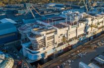 Icon Of The Seas cruise ship construction
