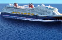 VIDEO: Disney Destiny's bow section en route to Meyer Werft shipyard