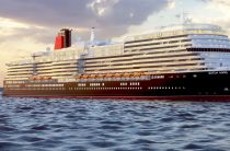 Cunard Line celebrates float out of Queen Anne in Italy