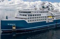 Swan Hellenic christens new ship SH Minerva at Helsinki Shipyard