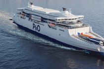 P&O Ferries takes delivery of the first of 2 new “fusion class” ferries for its Dover-Calais route