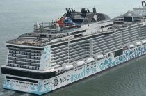MSC Cruises officially names newest flagship Euribia in Copenhagen (Denmark)
