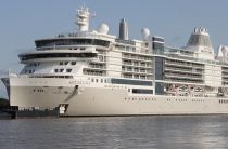 Silversea christens Silver Nova ship before an Around South America cruise from Florida