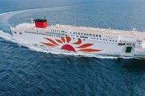 MOL announces arrival of 3rd LNG-powered ferry, Sunflower Kamuy