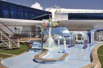 Princess Cruises Caribbean Princess water park (Reef Splash Zone)