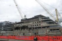Seabourn Sojourn cruise ship construction