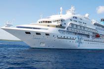 Fire breaks out on the pool deck aboard Celestyal Crystal cruise ship