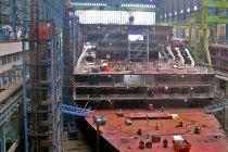 AIDAdiva cruise ship construction