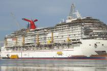 Carnival Dream cruise ship construction