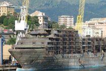 Seabourn Odyssey cruise ship construction