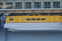 Oasis Of The Seas cruise ship lifeboat