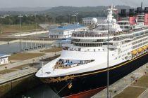 MS Disney Wonder cruise ship Panama Canal new locks transition