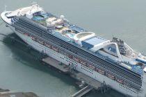 P&O Australia’s Pacific Encounter sailing home after an overnight encounter with sistership Pacific Adventure