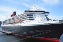 Cunard's flagship Queen Mary 2 returns to Brest, France for refurbishment