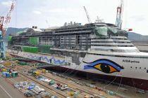 AIDAprima cruise ship construction (Japan)
