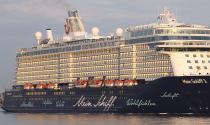 Record-Breaking Mein Schiff 3 Arrives at London Terminal in Tilbury